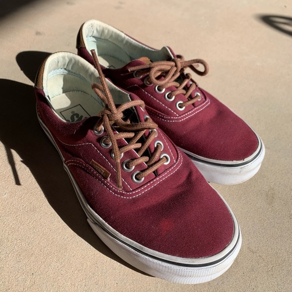 vans era 59 maroon